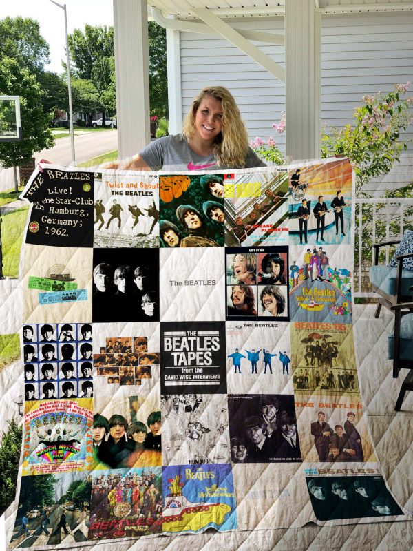 The Beatles Albums Cover Quilt