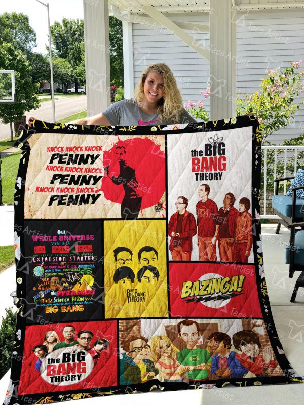 The Big Bang Theory Quilt Blanket 01259