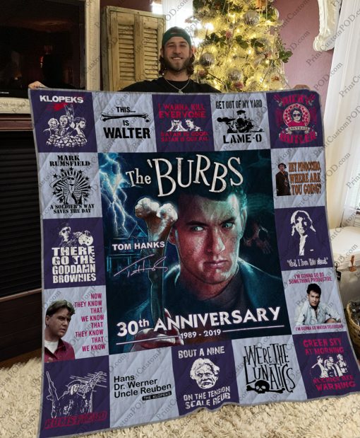 The ‘burbs Quilt Blanket For Fans Ver 17-1