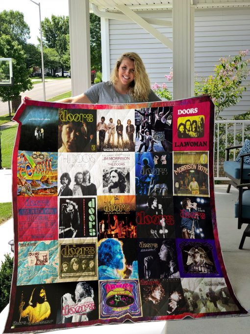 The Doors Quilt Blanket