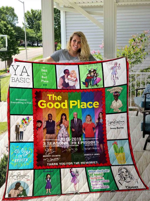 The Good Place Quilt Blanket 01