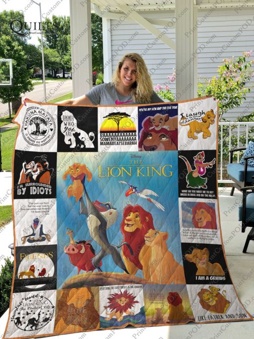 The Lion King T-shirt Quilt