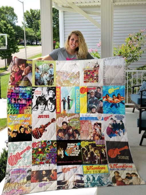 The Monkees Style 2 Quilt Blanket