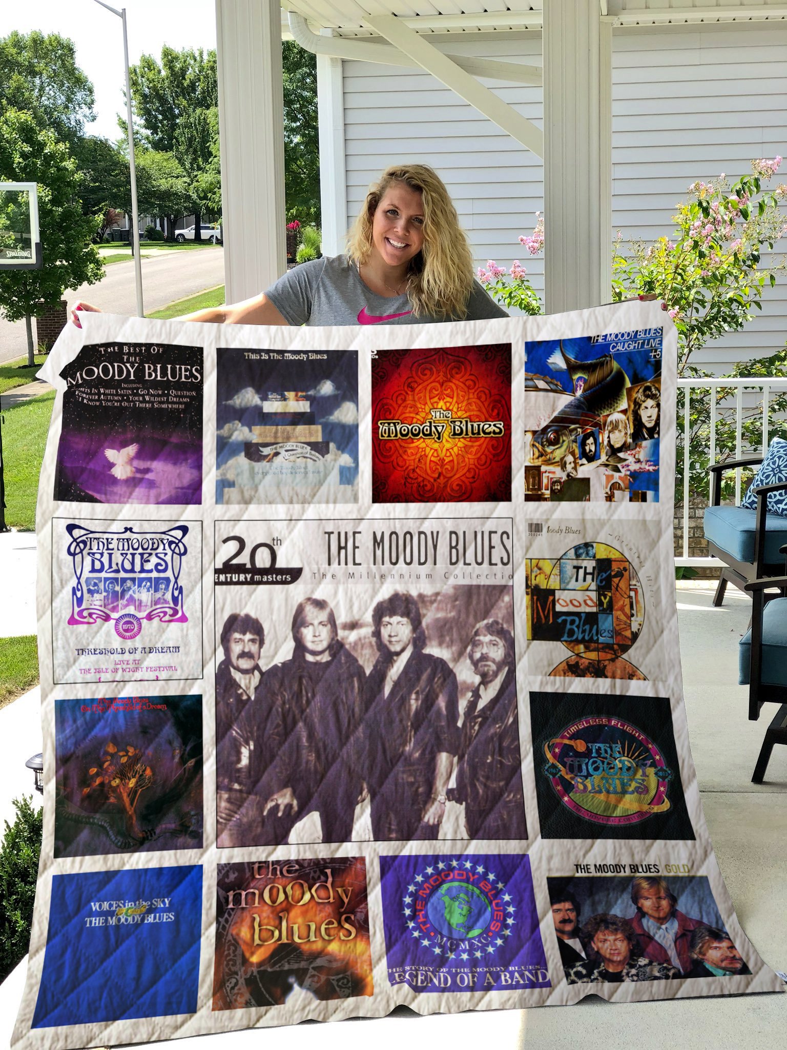 The Moody Blues Complication Albums Quilt Blanket Pick A Quilt