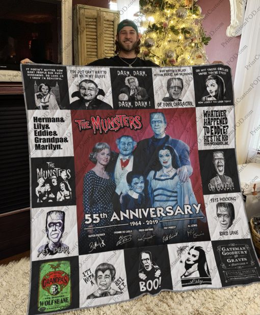 The Munsters Quilt Blanket For Fans Ver 17-1