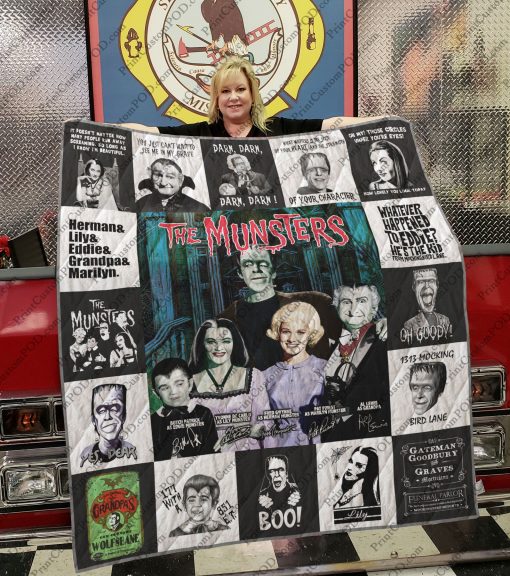 The Munsters Quilt Blanket For Fans Ver 17-3