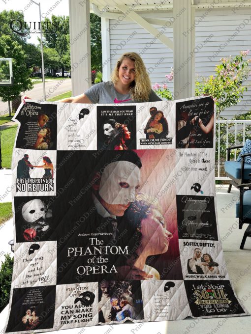 The Phantom Of The Opera Quilt Blanket For Fans Ver 17