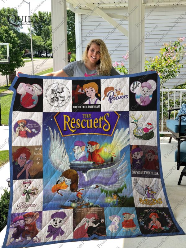 The Rescuers Quilt For Fans