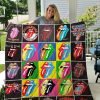 The Rolling Stones Tshirt Quilt Blanket 02