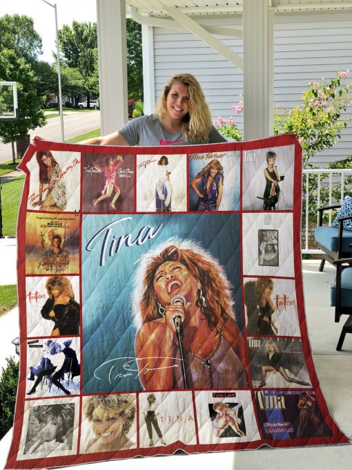 Tina Turner Style 2 Quilt Blanket