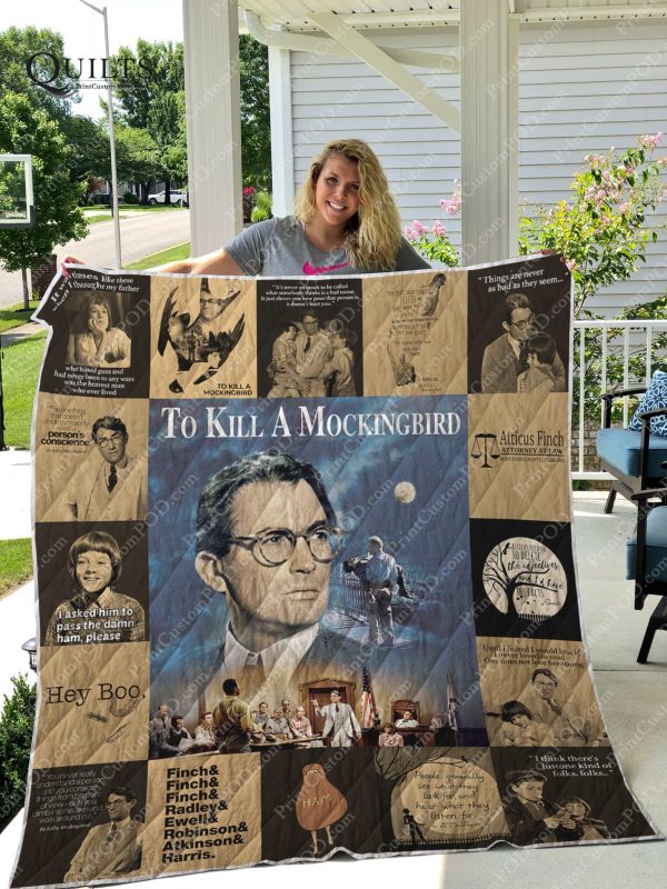 To Kill A Mockingbird Quilt Blanket For Fans Ver 17-1