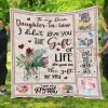 To My Dear Daughter-in-law Quilt