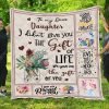 To My Dear Daughter Quilt