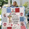 To My Granddaughter Quilt Blank I1d2