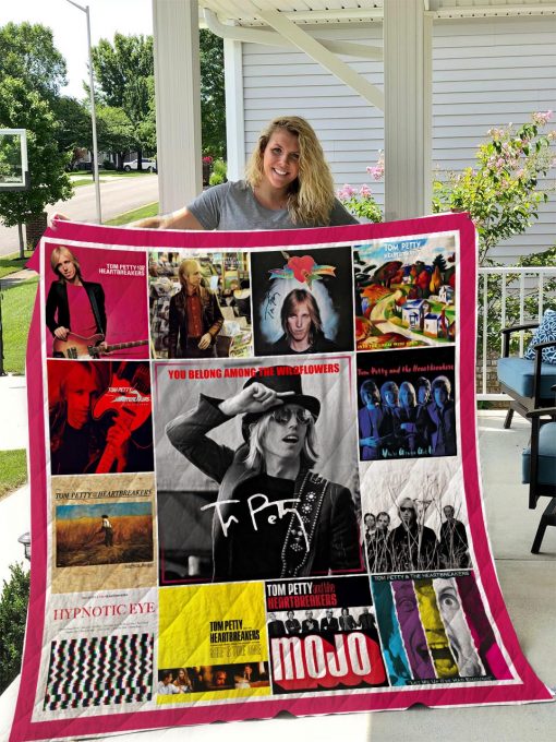 Tom Petty Quilt Blanket I2d2