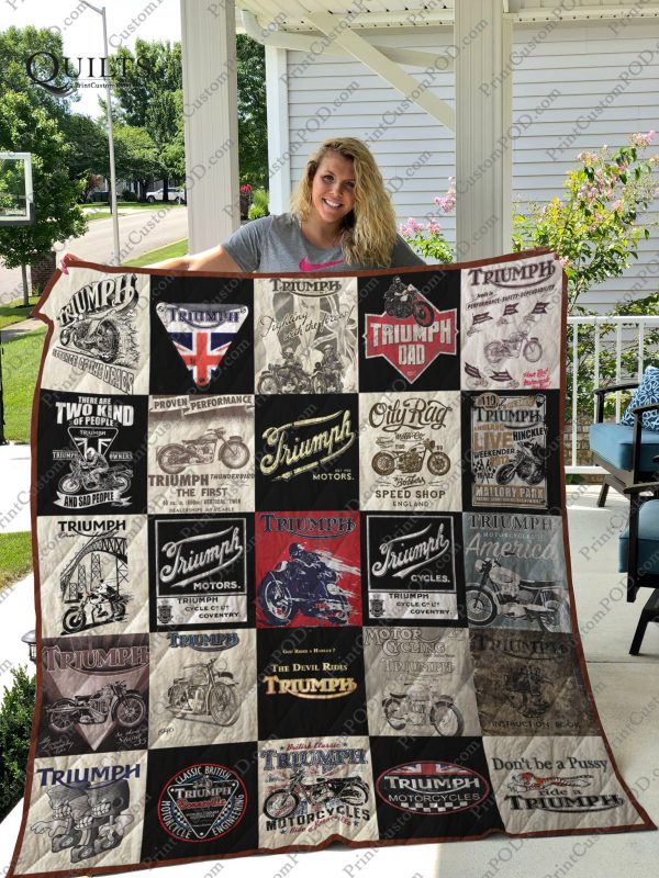 Triumph Quilt Blanket Ver25