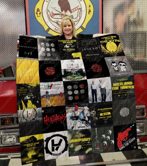 Twenty One Pilots Albums Quilt Blanket For Fans Ver-25