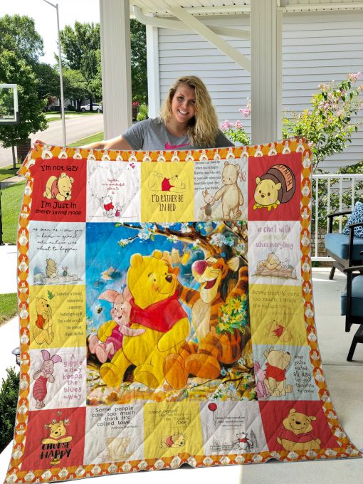 Winnie-the-pooh Quilt Blanket