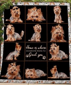 Yorkie Quilt Th160