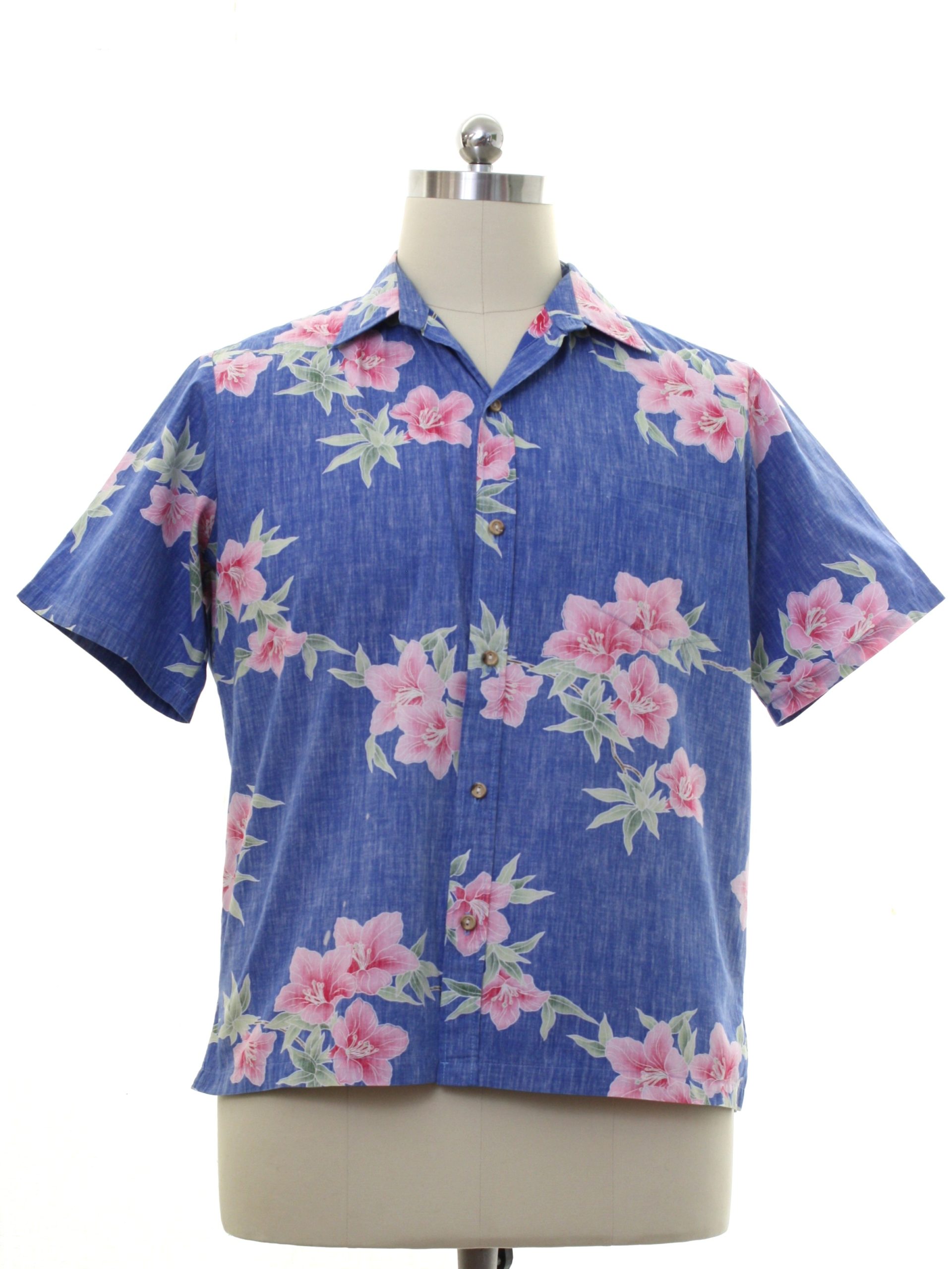 80s Cooke Street Honolulu Men's Hawaiian Shirt - Pick A Quilt