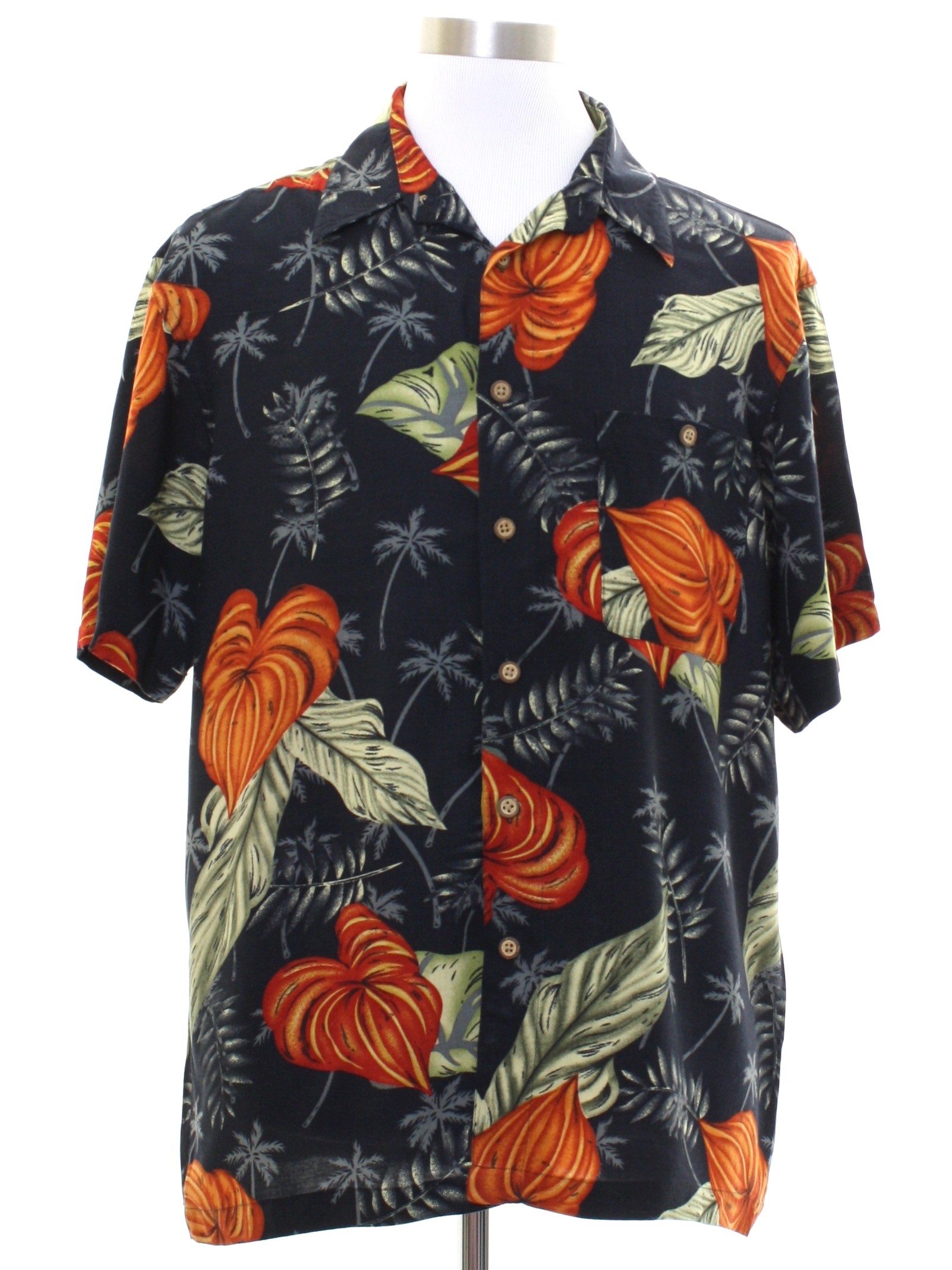 80s Ron Chereskin Men's Hawaiian Shirt - Pick A Quilt