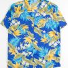 Birds Of Paradise Floral Hawaiian Shirt