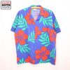 Casual Floral Pattern Vintage 80s Hawaiian Shirt