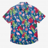 Chicago Cubs Flamingo Floral Hawaiian Shirt