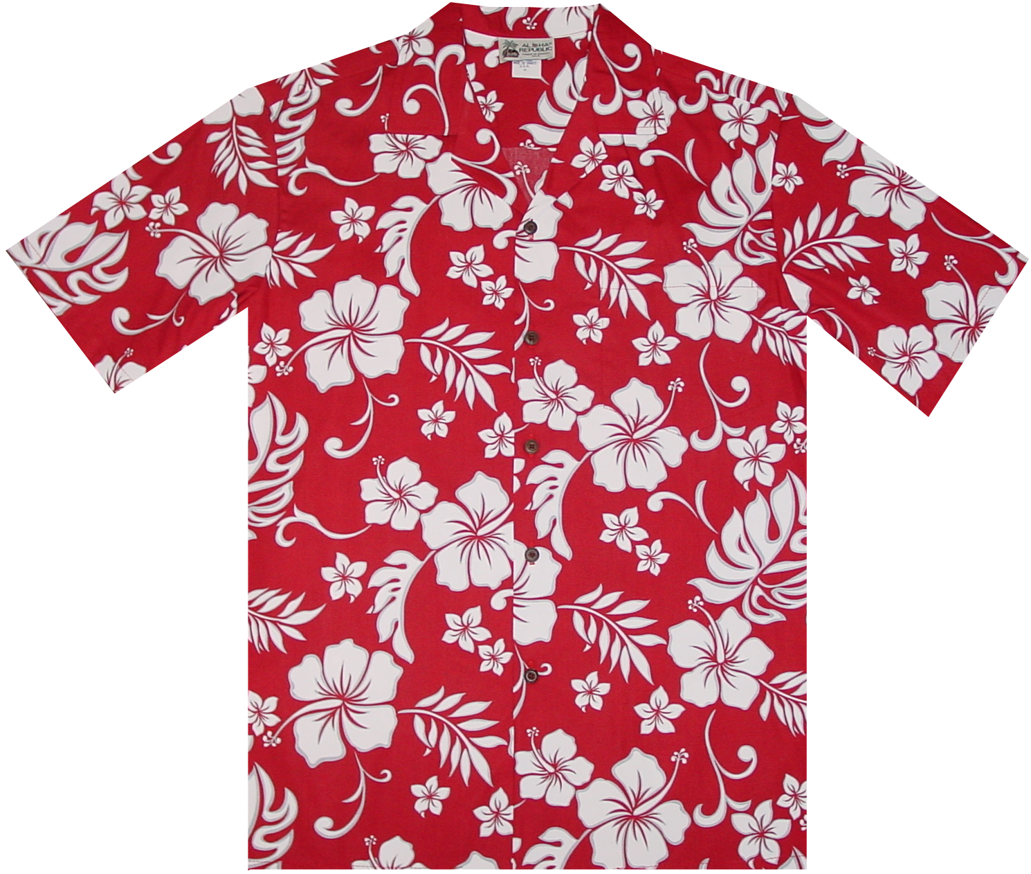 Classic Vintage Pareo Floral Flowers Men's Hawaiian Shirt - Pick A Quilt