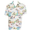 Corona Extra Bucket Beach Button Up Hawaiian Shirt