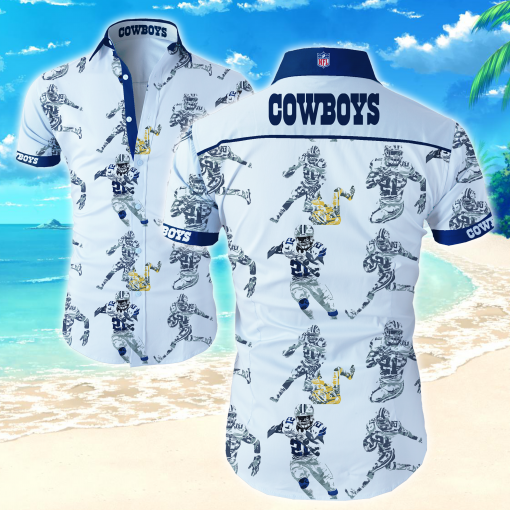 Dallas Cowboys Nfl Sport Hawaiian Shirt Funny Aloha Shirts