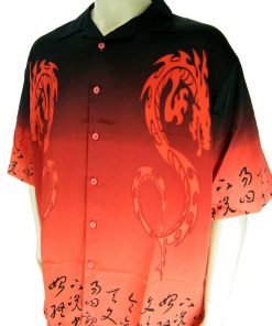 Fire Dragon Hawaiian Shirt