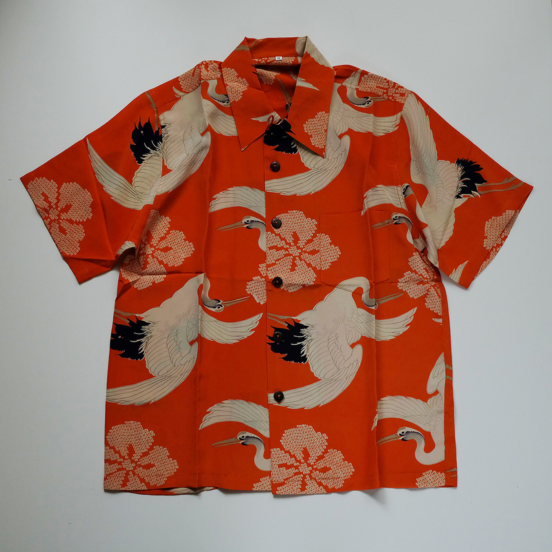 Flying Stork Japanese Art Hawaiian Shirt - Pick A Quilt
