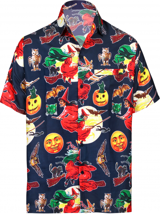 Halloween Hawaiian Garden Shirt - Pick A Quilt