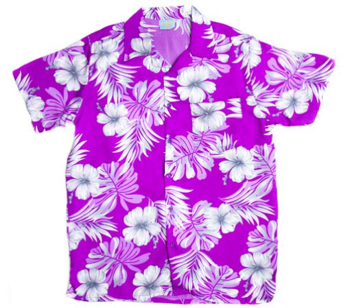 Hibiscus Hawaiian Flowers Shirt