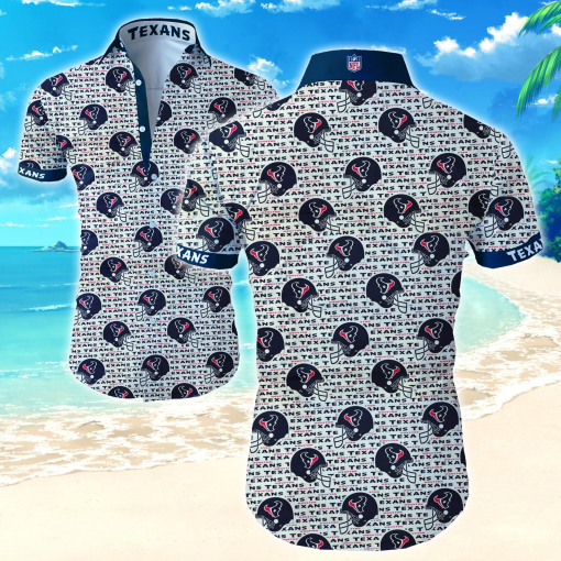 Houston Texans Nfl Hawaiian Shirts For Men