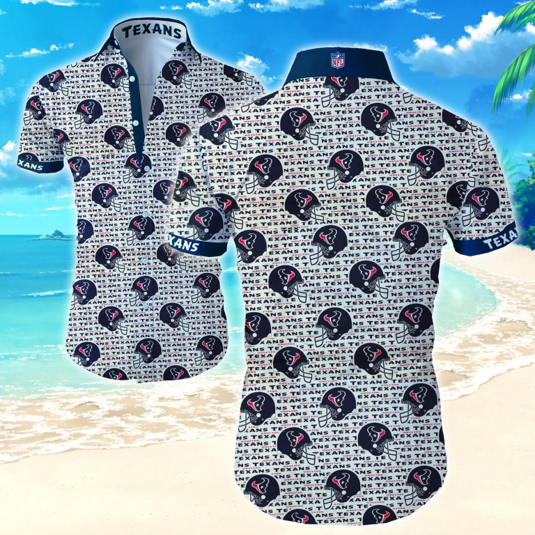 Houston Texans Nfl Hawaiian Shirts For Men - Pick A Quilt