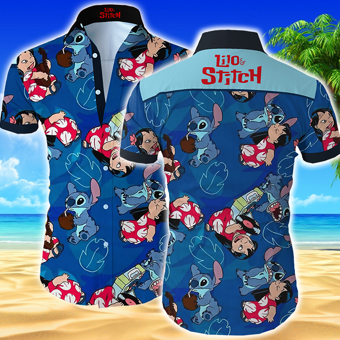 Lilo And Stitch Hawaiian Shirt - Pick A Quilt