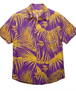 Minnesota Vikings Nfl Men's Hawaiian Shirt