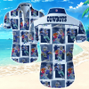 Nfl Dallas Cowboys Hawaiian Shirts Trendy Tropical T-shirts