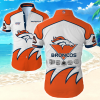 Nfl Denver Broncos Hawaiian Shirt Tropical Shirt Mens Floral Button Up Shirt