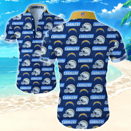 Nfl Los Angeles Chargers Hawaiian  Shirt