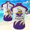 Nfl Minnesota Vikings Hawaiian Shirt Tropical Shirt  Mens Floral Button Up Shirt