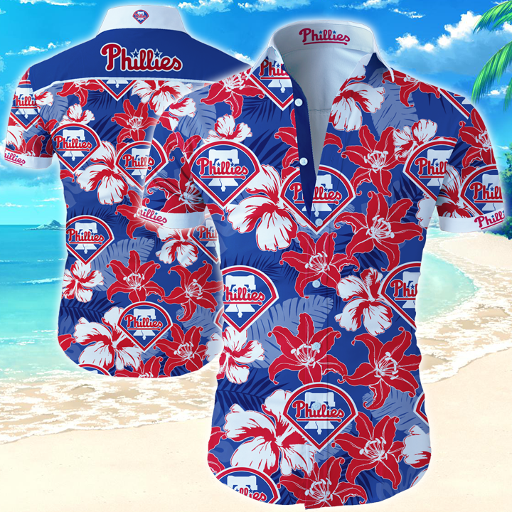 Nfl Philadelphia Phillies Hawaiian Shirt - Pick A Quilt