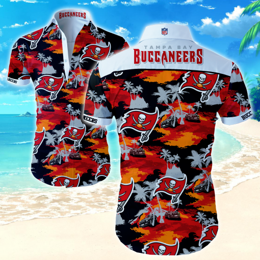Nfl Tampa Bay Buccaneers Hawaiian Shirt - Pick A Quilt