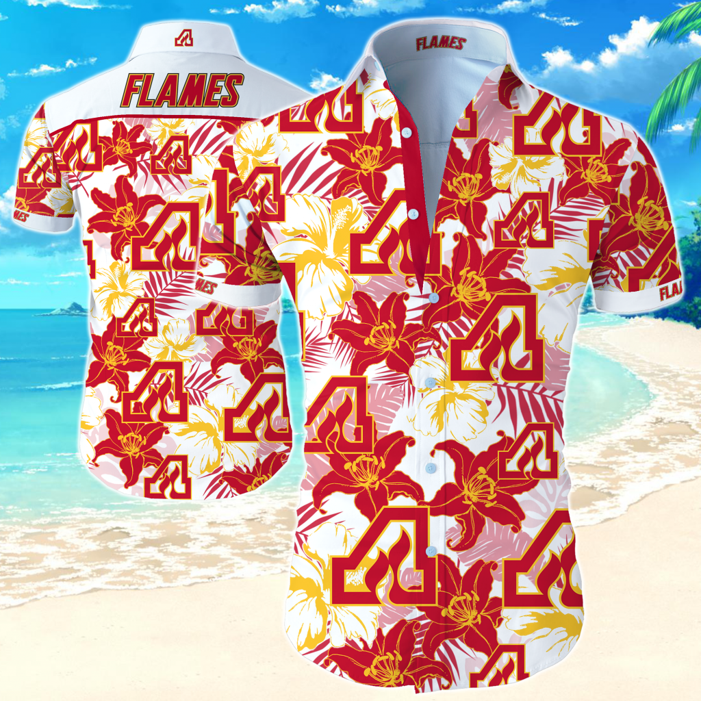 Nhl Atlanta Flames Hawaiian Shirt - Pick A Quilt