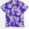 Purple Hibiscus Hawaiian Shirt