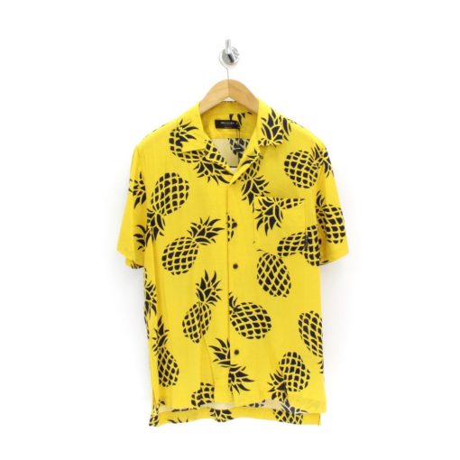 Religion Pineapple Coast Yellow 80s Hawaiian Shirt