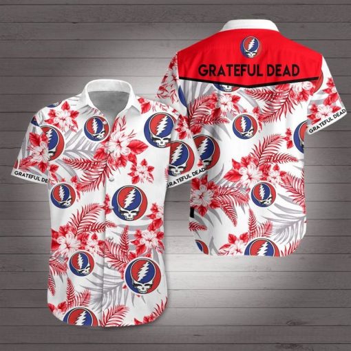 Rock Band Grateful Dead Hawaiian Shirt Style 1
