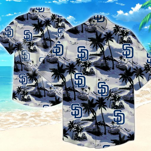 San Diego Padres Mlb Hawaiian Shirt